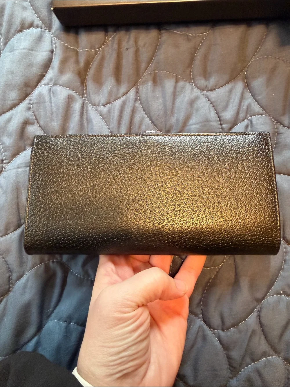 Authentic Gucci Black Leather Wallet - Tom Ford Era
